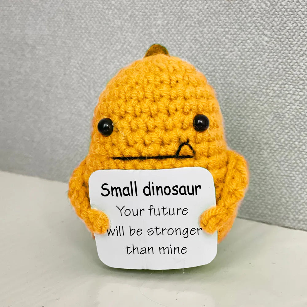 Handmade Crochet Turtle Plush – “You’re Turtle-y Awesome” Positive Support Doll Gift