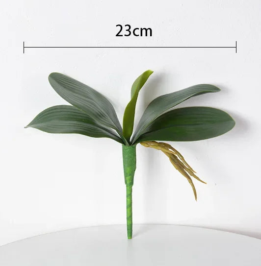 69cm Artificial Orchid Stem – Real Touch Faux Phalaenopsis for Elegant Floral Decor