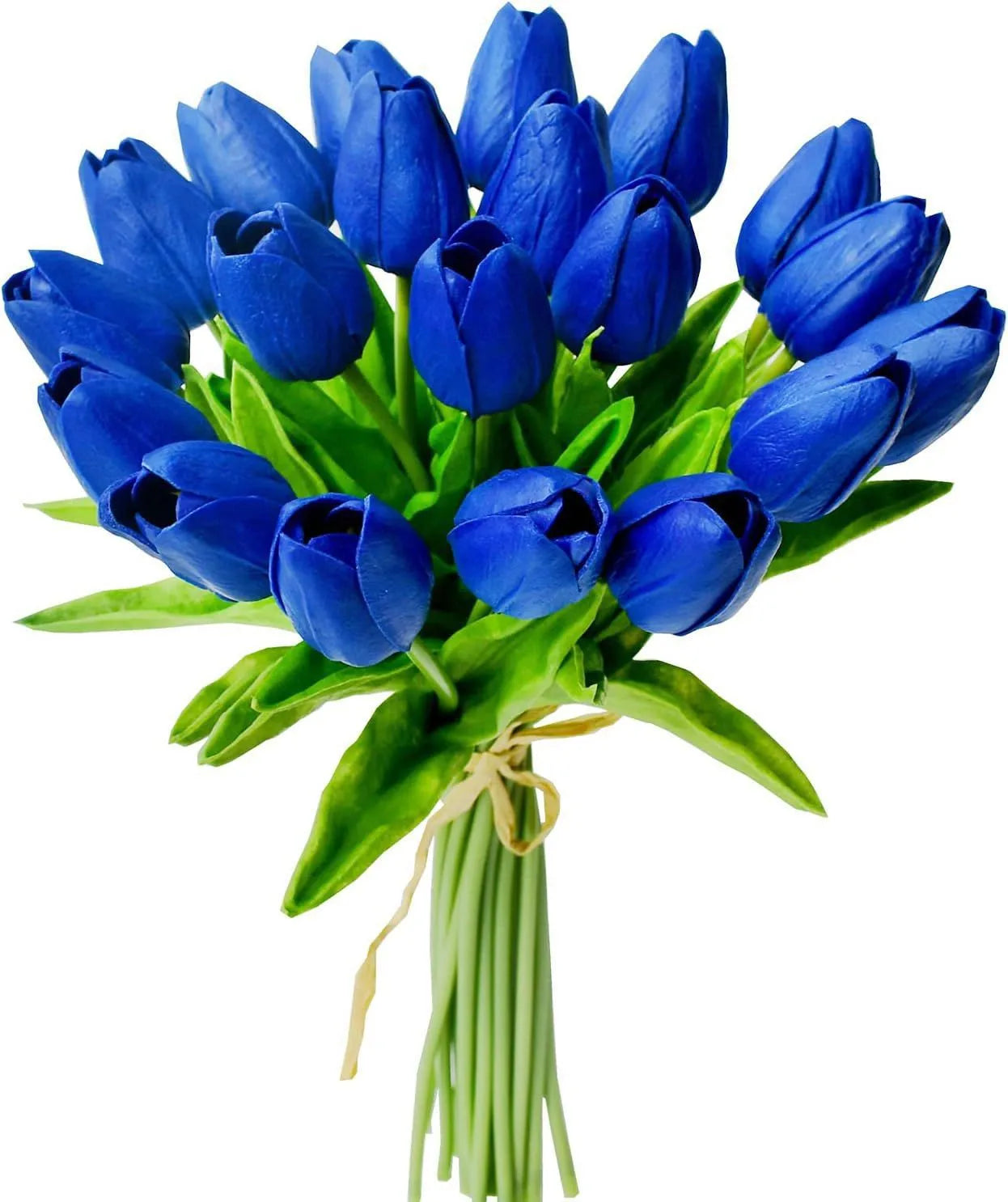 Realistic Artificial Tulip Bouquet – 10 Pcs Faux Flowers for Vase & Home Decor