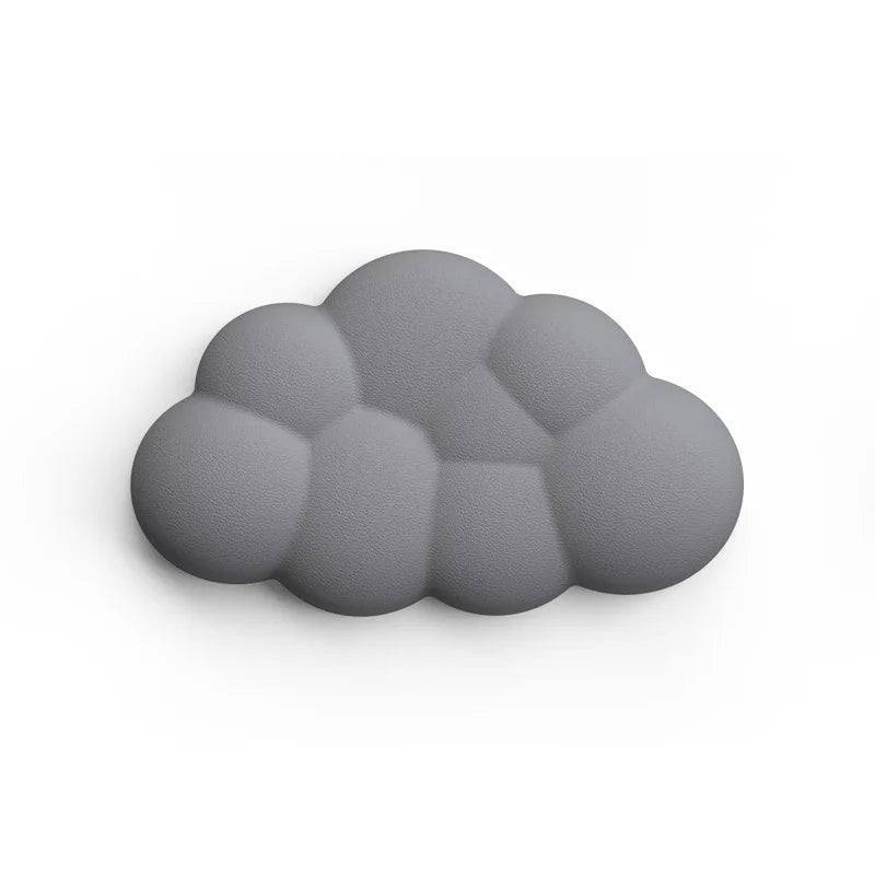 Cloud-Shaped Memory Foam Wrist Rest – Ergonomic Anti-Slip Keyboard & Mouse Pad Support