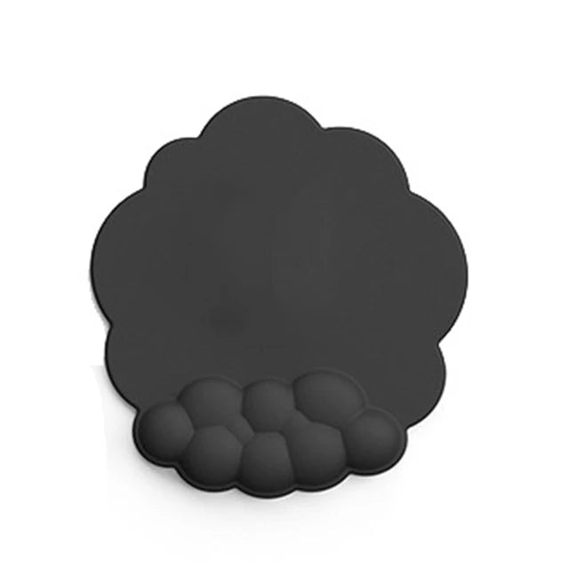 Cloud-Shaped Memory Foam Wrist Rest – Ergonomic Anti-Slip Keyboard & Mouse Pad Support