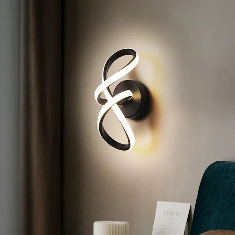FlowLoop LED Ceiling Light β Minimalist Lighting for Hallways & Entryways