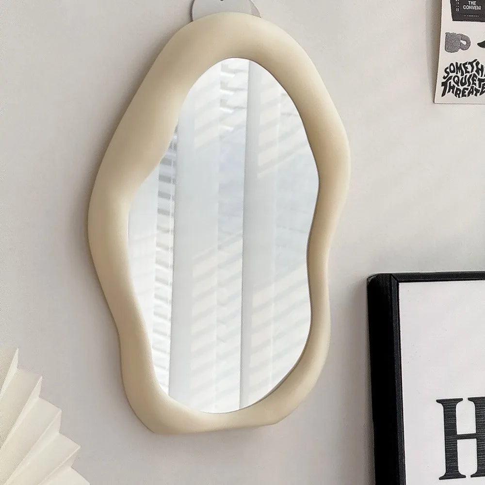 Cloud Mirror – Irregular Standing Vanity Mirror for Bedroom or Dresser