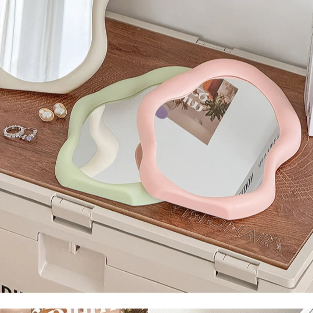 Cloud Mirror – Irregular Standing Vanity Mirror for Bedroom or Dresser