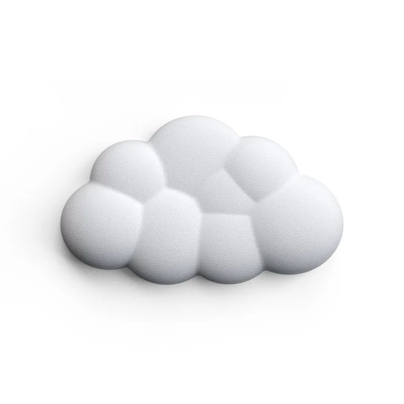 Cloud-Shaped Memory Foam Wrist Rest – Ergonomic Anti-Slip Keyboard & Mouse Pad Support