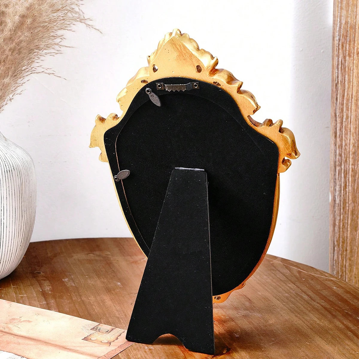 Vintage Baroque Gold Mirror for Wall & Vanity Décor