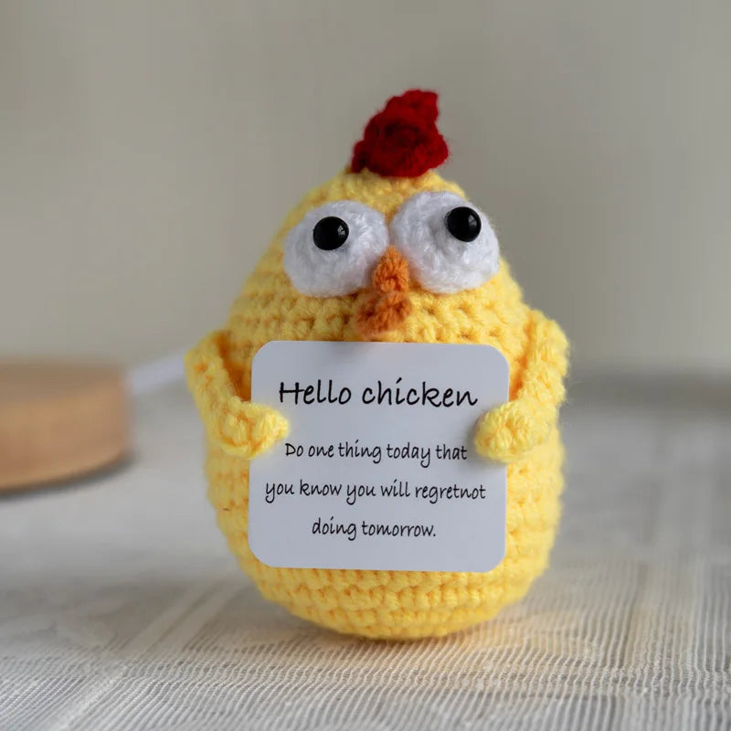 Handmade Crochet Turtle Plush – “You’re Turtle-y Awesome” Positive Support Doll Gift