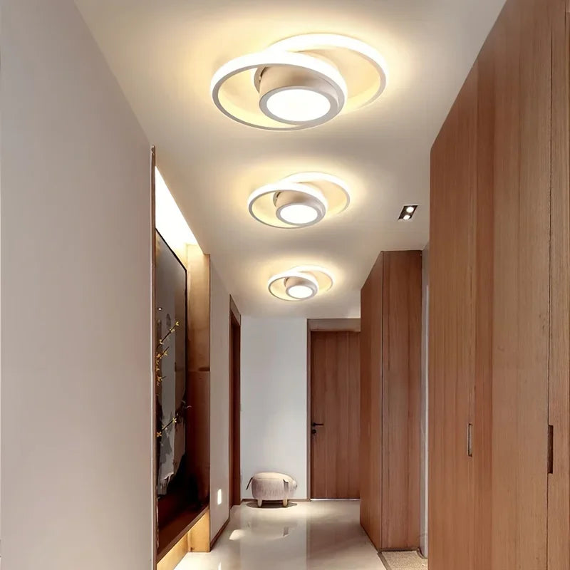 Orbit LED Ceiling Light β Modern Flush Mount for Bedroom & Hallway