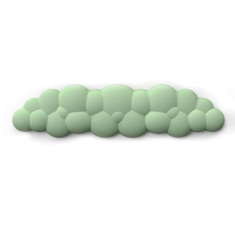 Cloud-Shaped Memory Foam Wrist Rest – Ergonomic Anti-Slip Keyboard & Mouse Pad Support