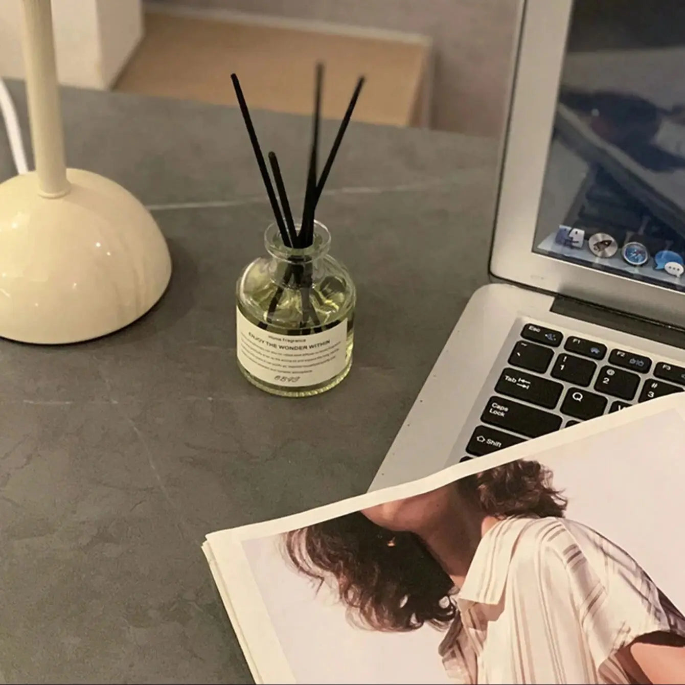 Aromatherapy Reed Diffuser – 50ml Elegant Scent Stick for Home & Room