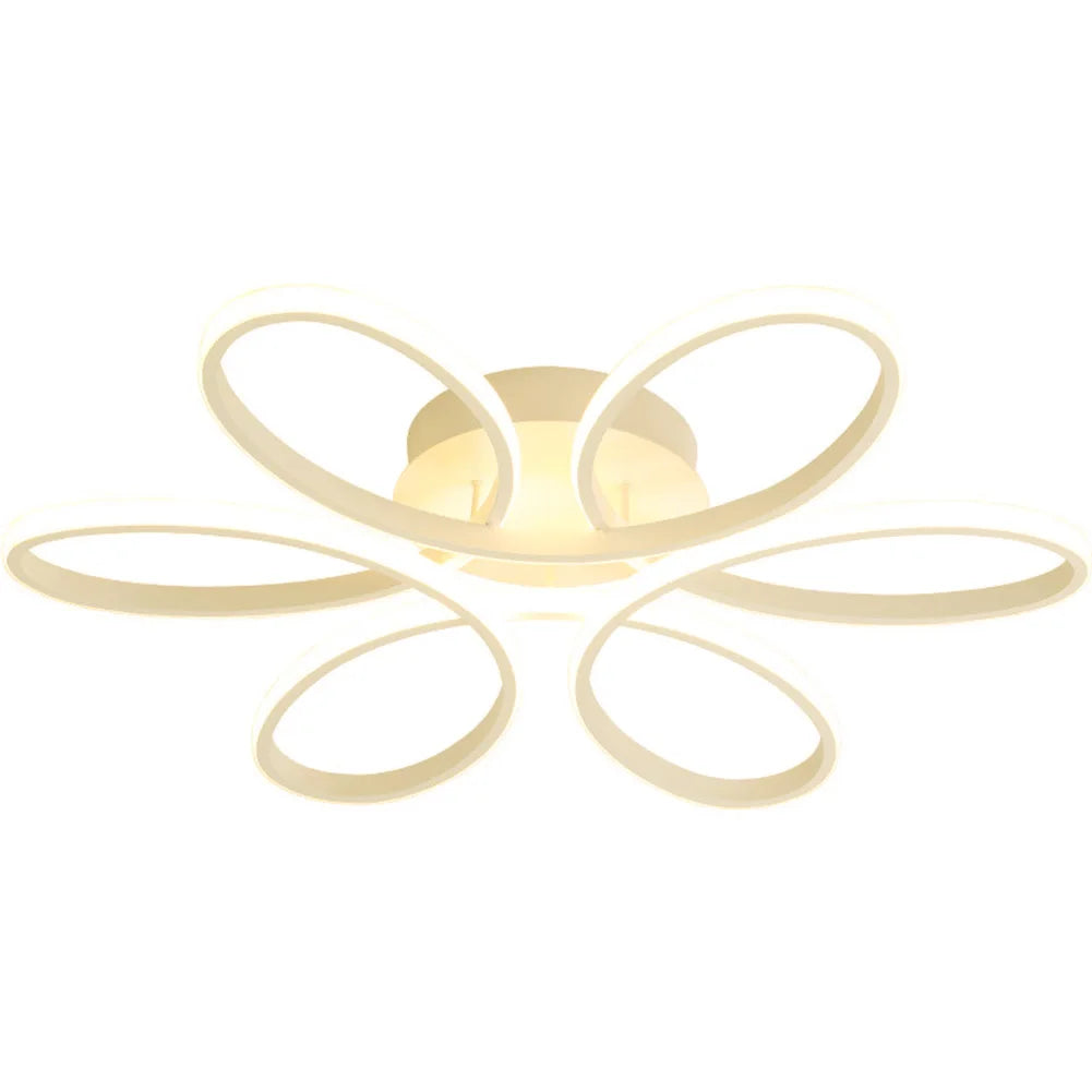 PetalGlow LED Ceiling Light β Modern Floral Design for Living Rooms & Halls