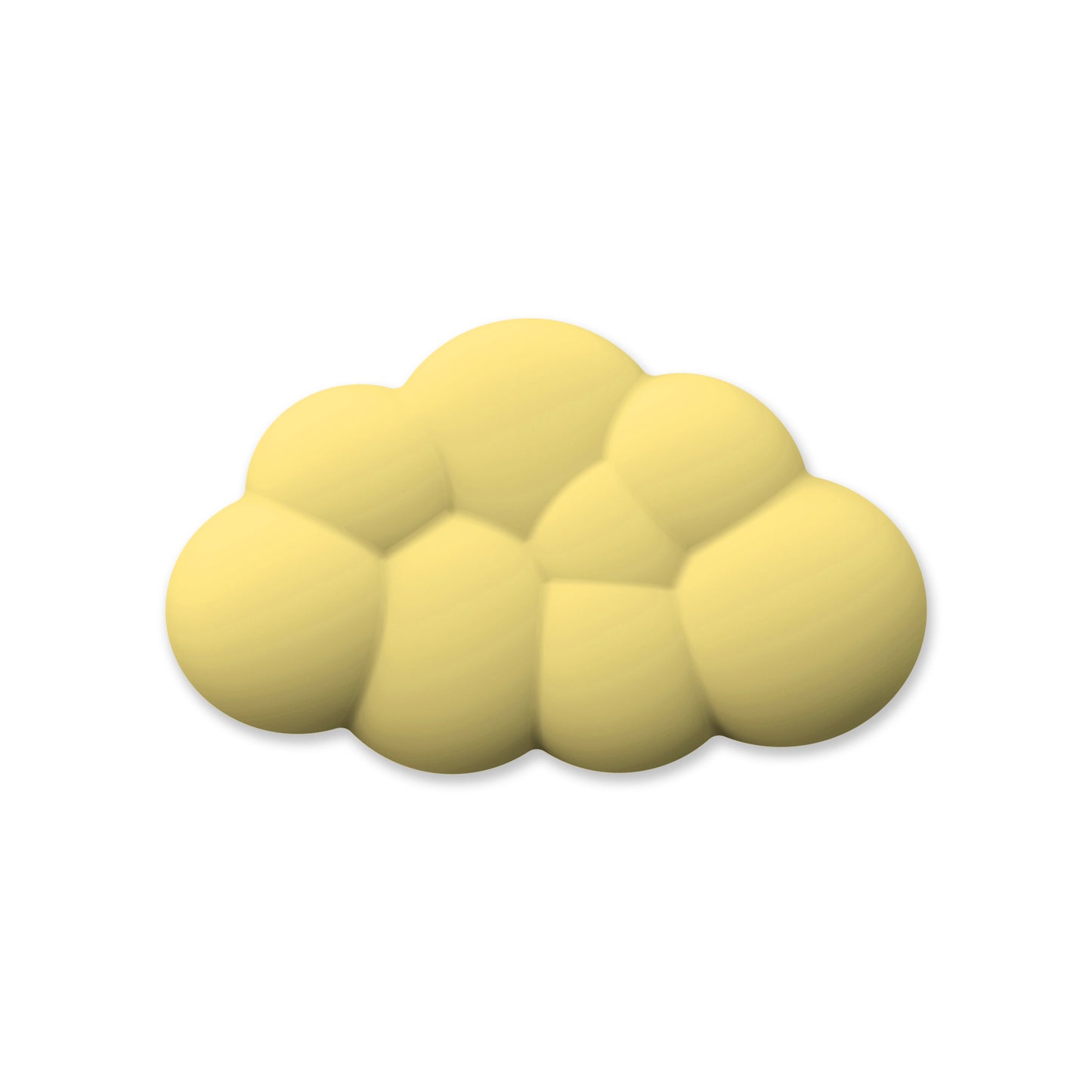 Cloud-Shaped Memory Foam Wrist Rest – Ergonomic Anti-Slip Keyboard & Mouse Pad Support