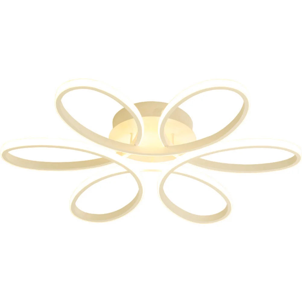 PetalGlow LED Ceiling Light β Modern Floral Design for Living Rooms & Halls