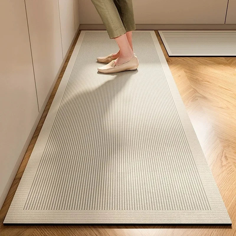 Soft Diatomite Kitchen Floor Mat – Super Absorbent, Anti-Slip, Quick Drying