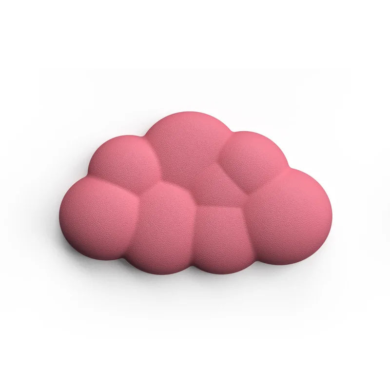Cloud-Shaped Memory Foam Wrist Rest – Ergonomic Anti-Slip Keyboard & Mouse Pad Support