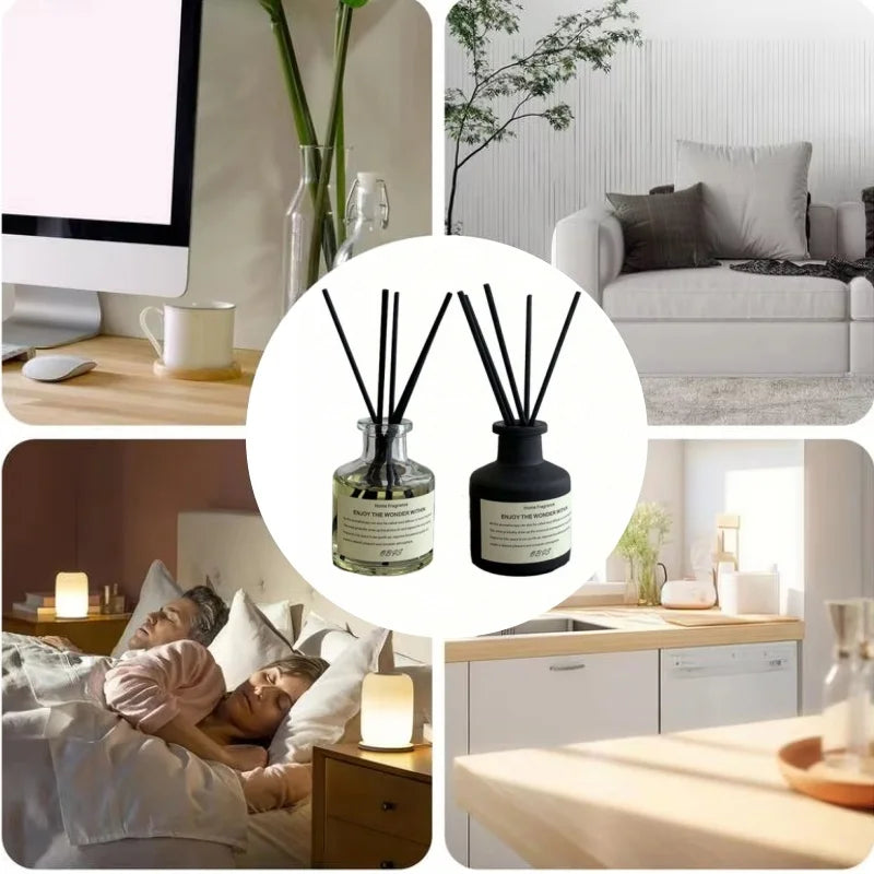 Aromatherapy Reed Diffuser – 50ml Elegant Scent Stick for Home & Room