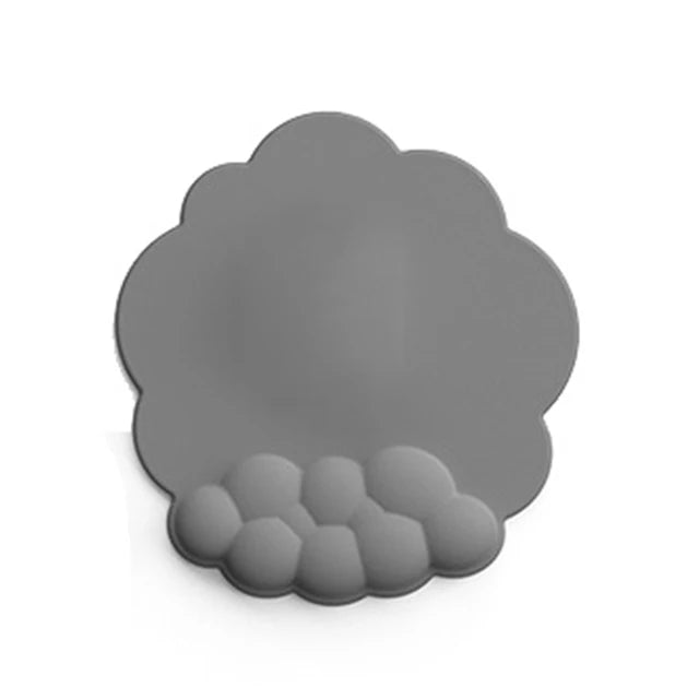 Cloud-Shaped Memory Foam Wrist Rest – Ergonomic Anti-Slip Keyboard & Mouse Pad Support