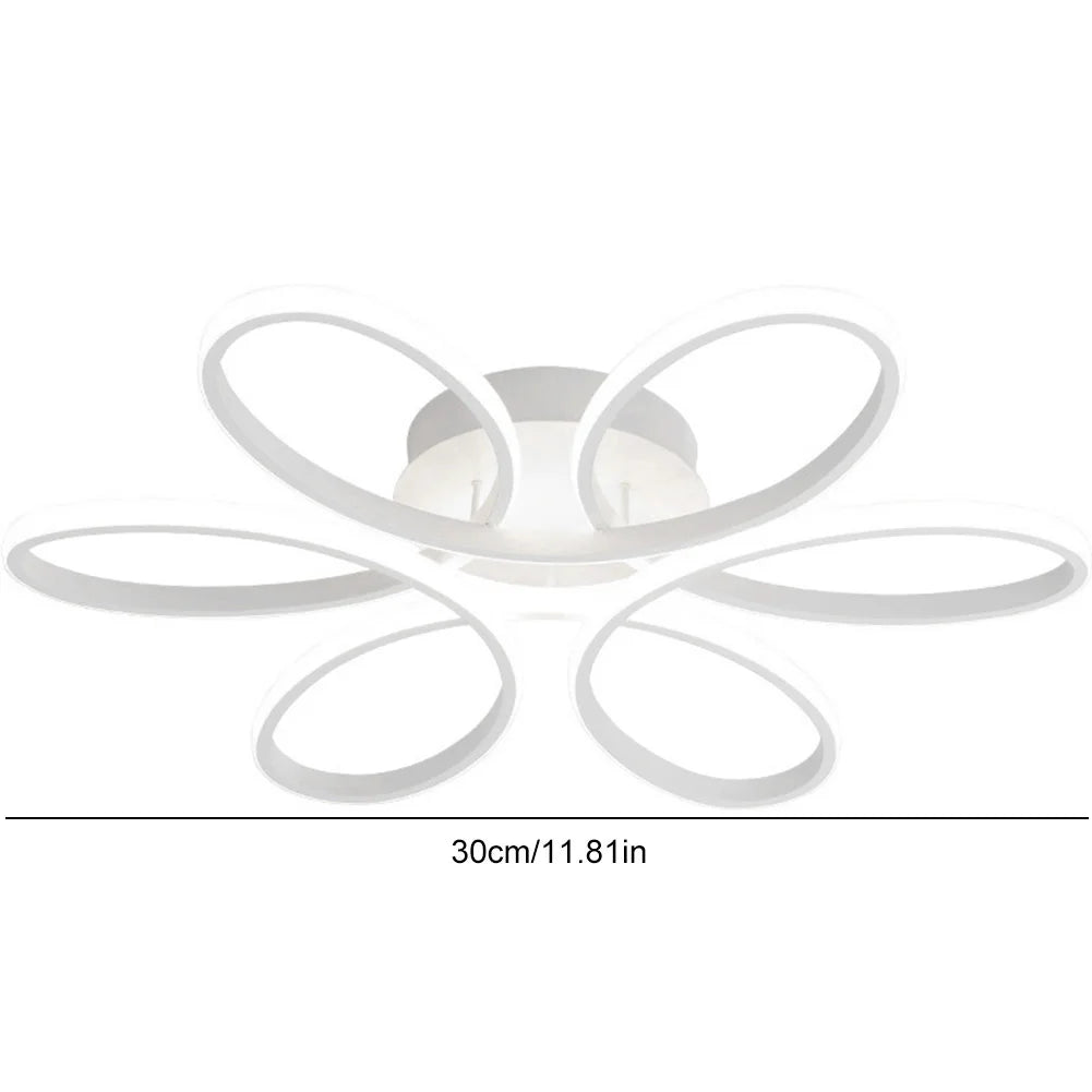 PetalGlow LED Ceiling Light β Modern Floral Design for Living Rooms & Halls