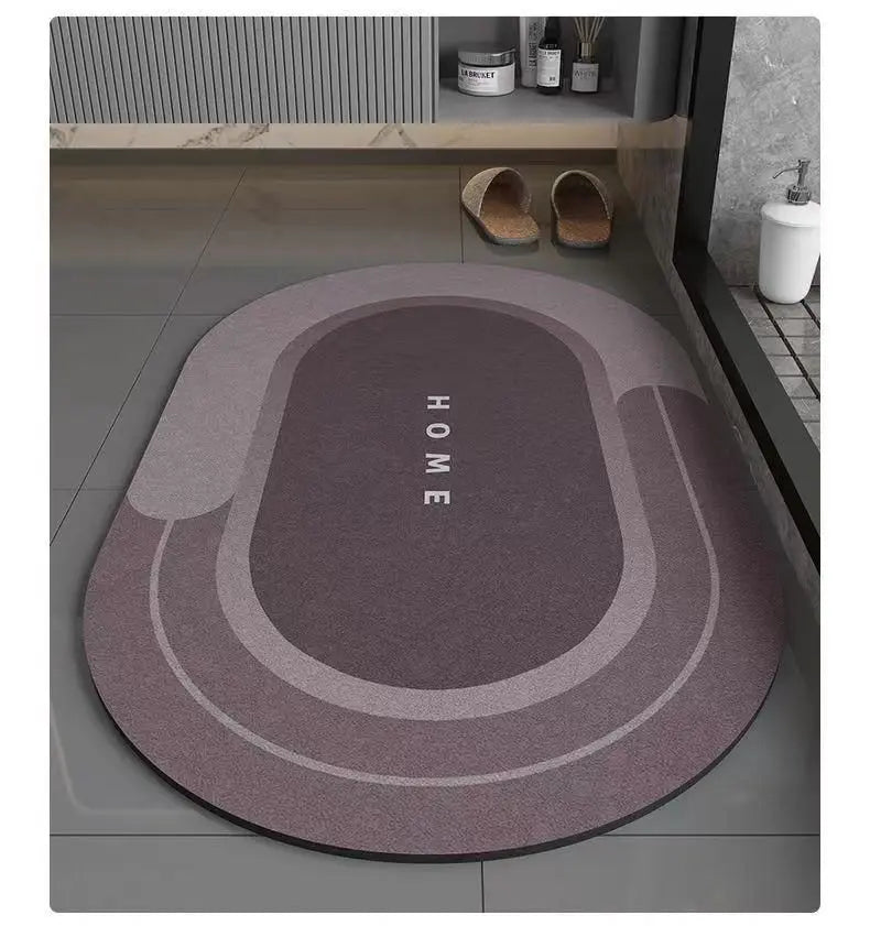 Diatomaceous Bathroom Mat – Quick-Dry & Anti-Slip Floor Mat