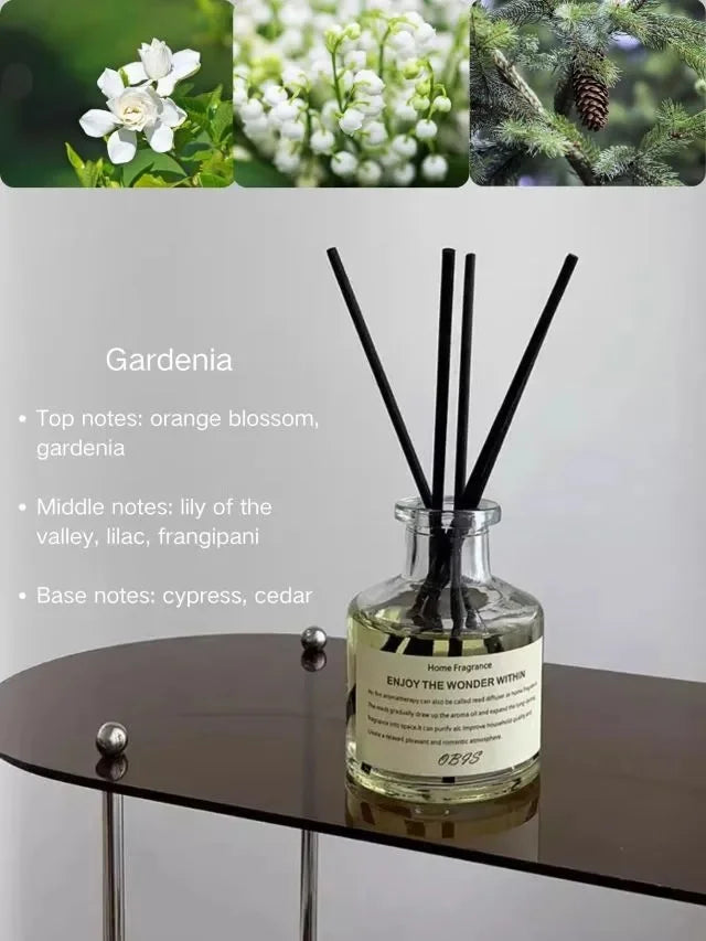 Aromatherapy Reed Diffuser – 50ml Elegant Scent Stick for Home & Room