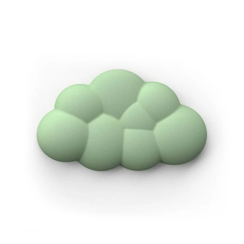 Cloud-Shaped Memory Foam Wrist Rest – Ergonomic Anti-Slip Keyboard & Mouse Pad Support