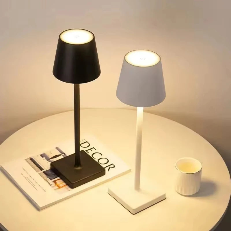 Rechargeable LED Table Lamp β Touch Control with 3 Dimming Levels