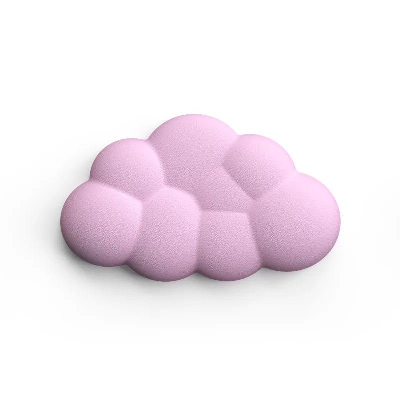 Cloud-Shaped Memory Foam Wrist Rest – Ergonomic Anti-Slip Keyboard & Mouse Pad Support
