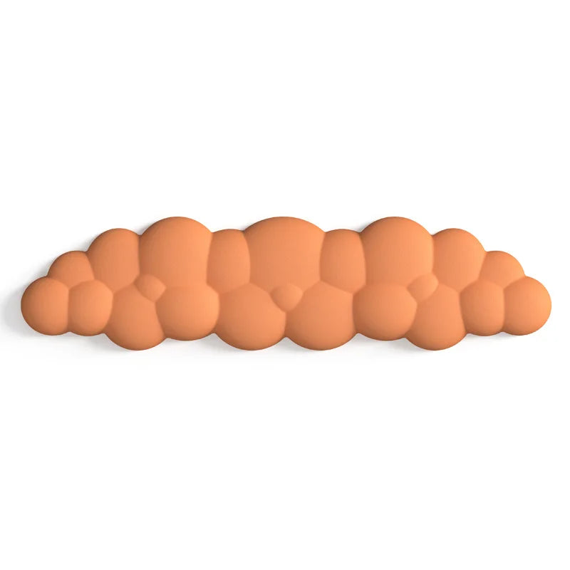Cloud-Shaped Memory Foam Wrist Rest – Ergonomic Anti-Slip Keyboard & Mouse Pad Support