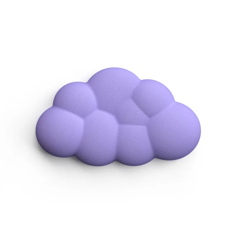 Cloud-Shaped Memory Foam Wrist Rest – Ergonomic Anti-Slip Keyboard & Mouse Pad Support