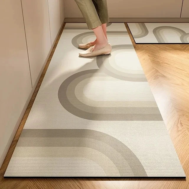 Soft Diatomite Kitchen Floor Mat – Super Absorbent, Anti-Slip, Quick Drying