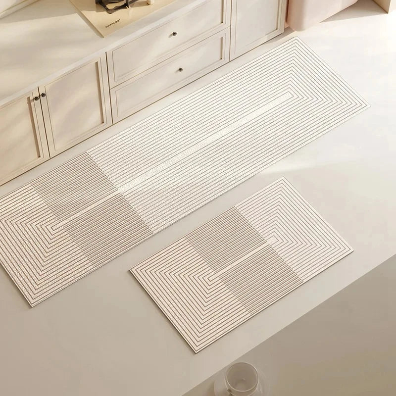 Modern Diatomite Kitchen & Bathroom Mat Set – Super Absorbent, Anti-Slip, Washable (Multiple Sizes)