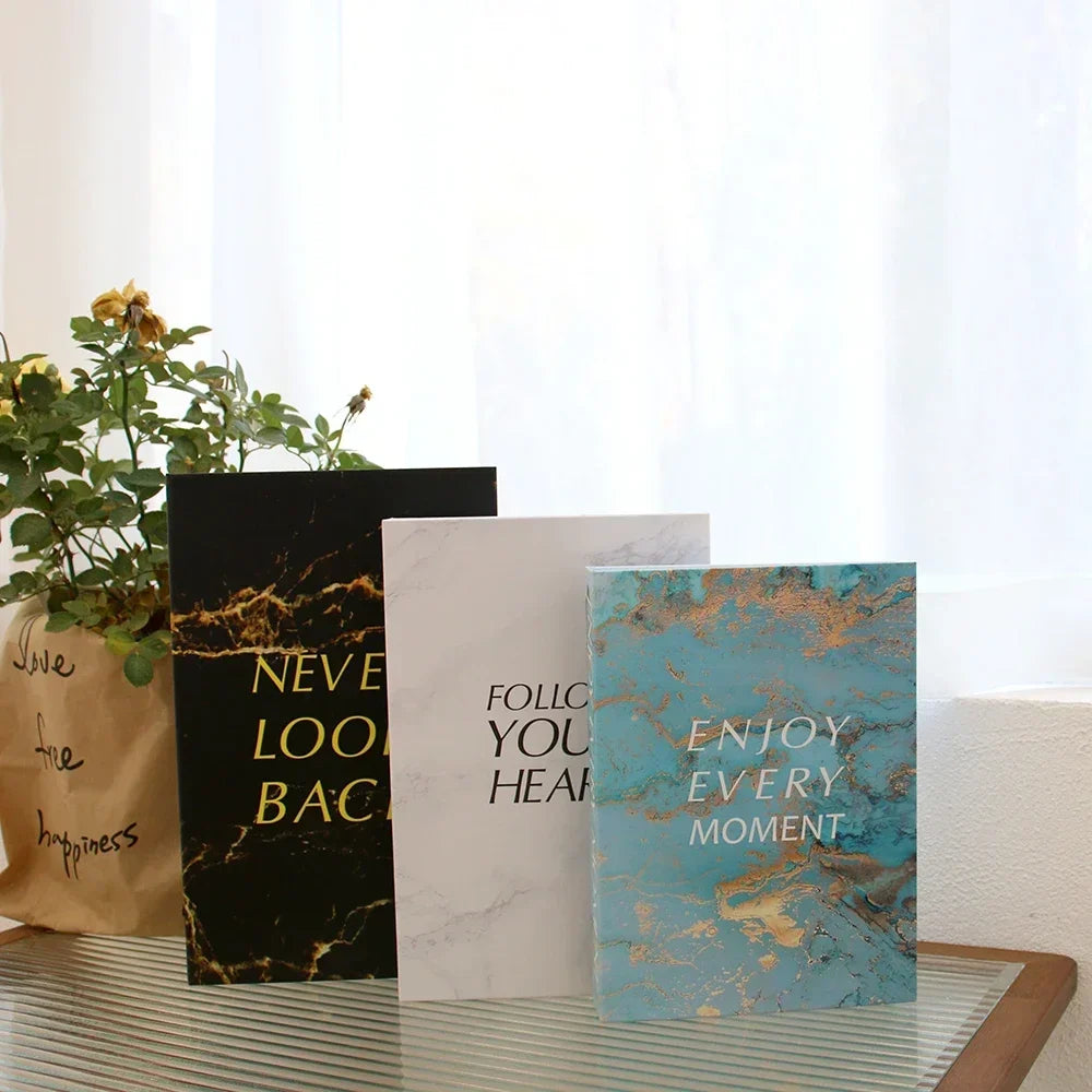 3Pcs Fashion Decorative Books – Modern Coffee Table Accent