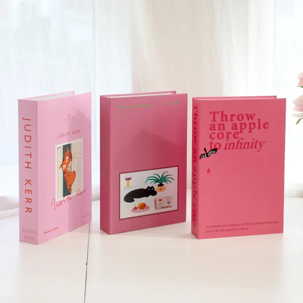 3Pcs Fashion Decorative Books – Modern Coffee Table Accent