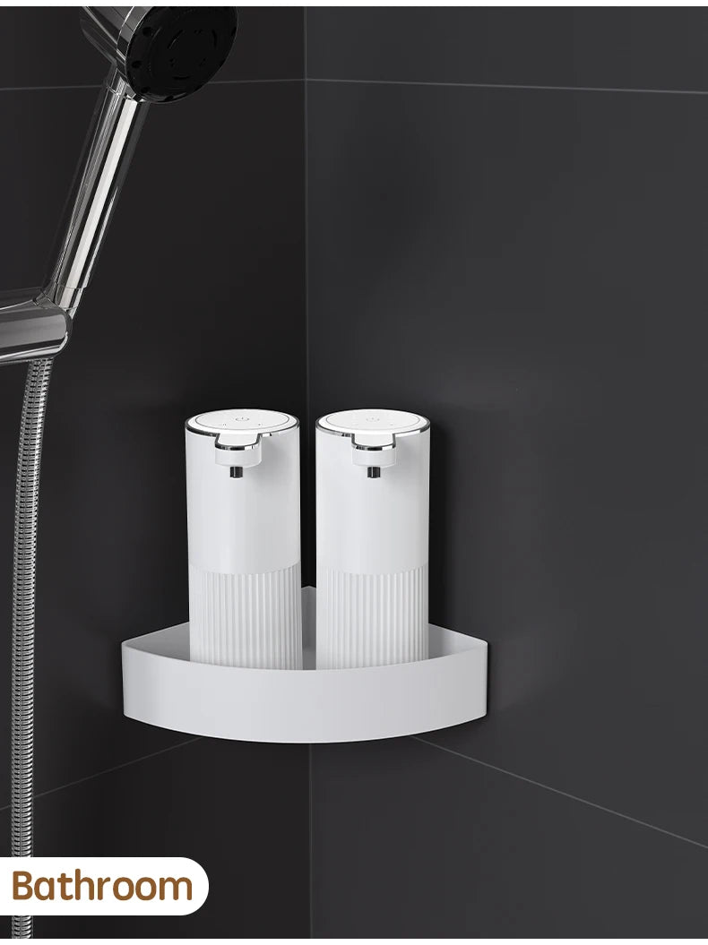 Smart Touchless Automatic Soap Dispenser – Wall-Mounted or Desktop Use | Rechargeable USB Foam & Liquid Hand Wash Pump (360ml)