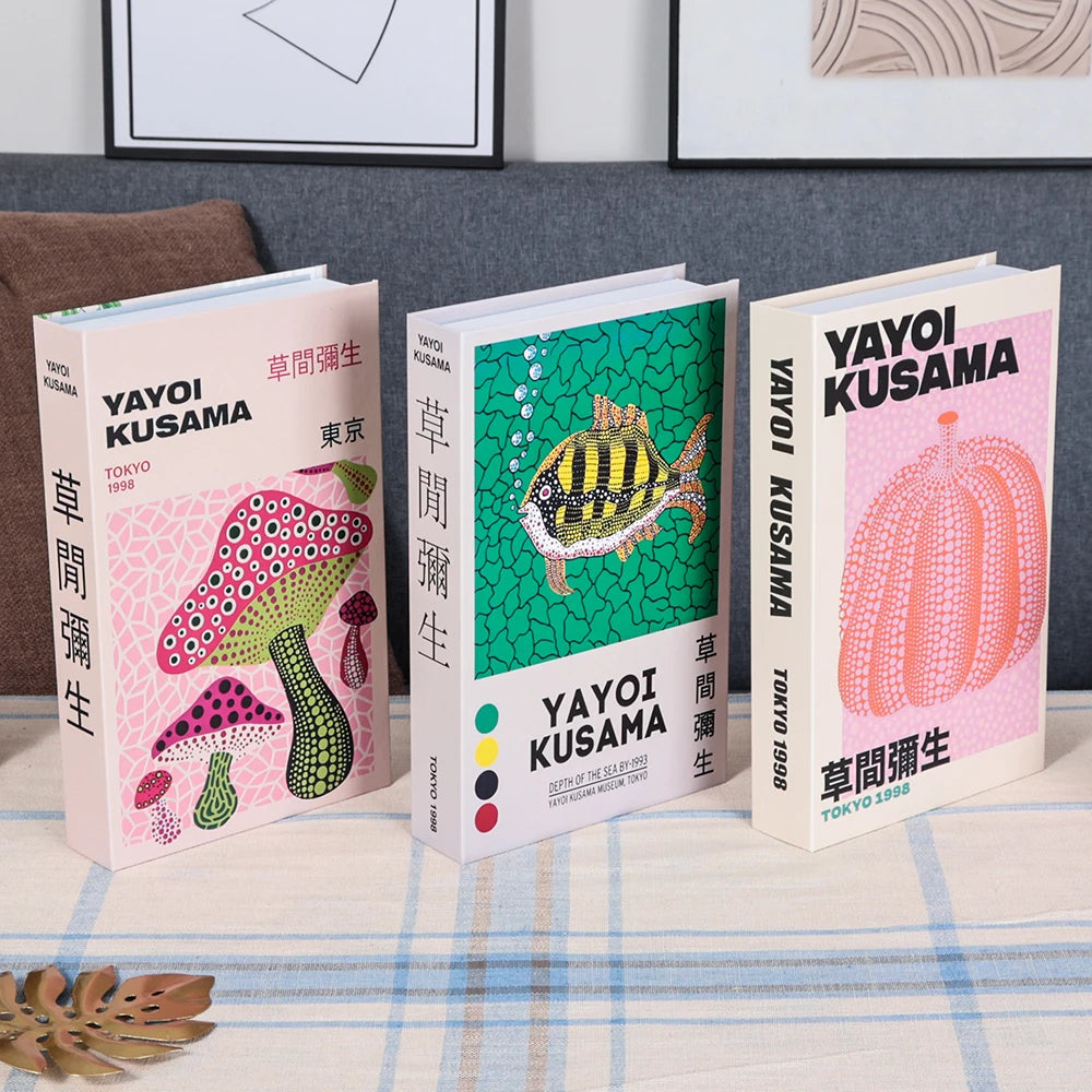 3Pcs Fashion Decorative Books – Modern Coffee Table Accent