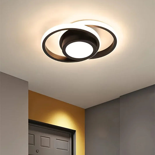 Orbit LED Ceiling Light – Modern Flush Mount for Bedroom & Hallway