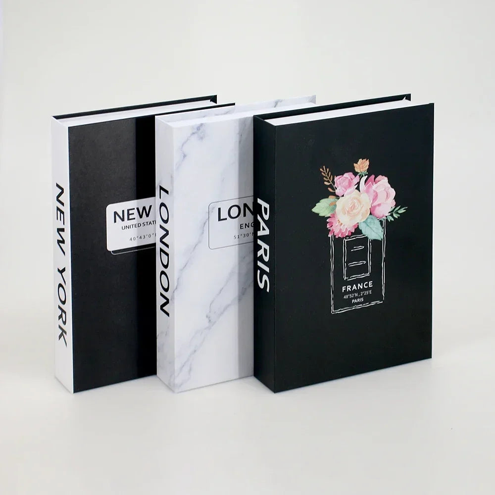 3Pcs Fashion Decorative Books – Modern Coffee Table Accent