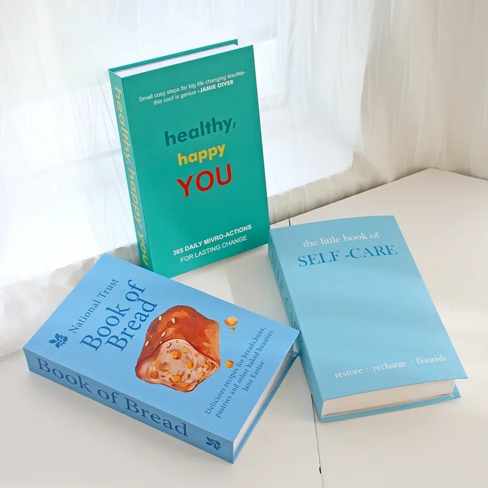 3Pcs Fashion Decorative Books – Modern Coffee Table Accent